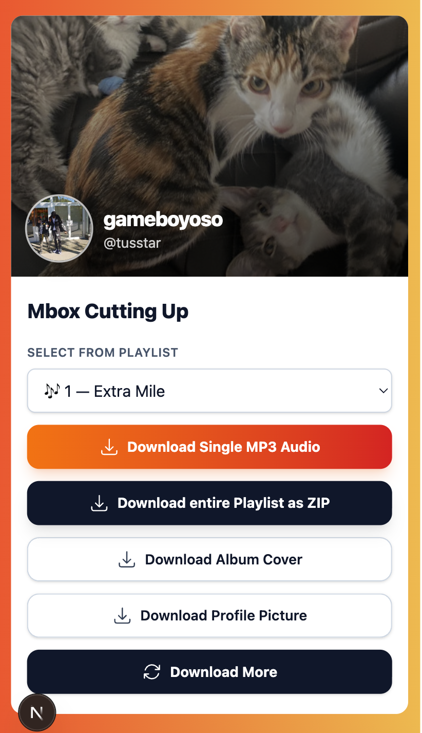 Tap on the Download button